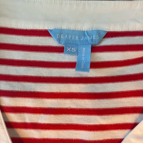EUC Draper James T-Shirt Dress in Red Nautical Stripe - Picture 6 of 6